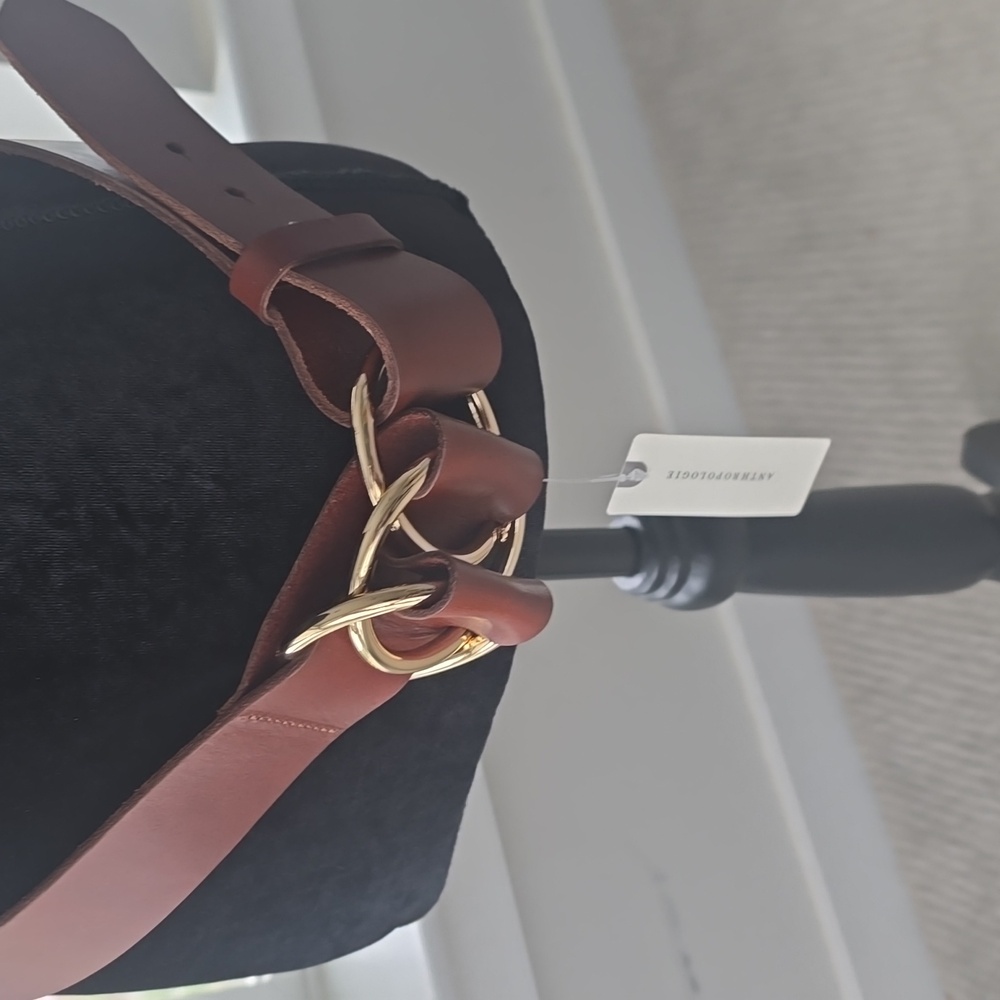 Anthropologie Leather Multi-Ring Belt - Picture 10 of 16